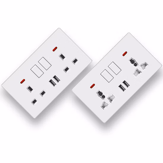 W10 Thin Wall Switch WiFi Home USB Wall Plugs and Switch Socket Smart Interruptor Inteligente Switches and Socket