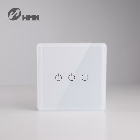 Стандартный настенный переключатель света Wi-Fi ЕС, сенсорный переключатель дистанционного управления с Amazon Alexa Google для беспроводного переключателя умного дома