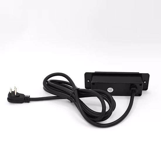 Стандарты Baiyou для офиса и мебели, черный цвет, двойные розетки Us, настольный компьютер Smart Strip с USB-портами